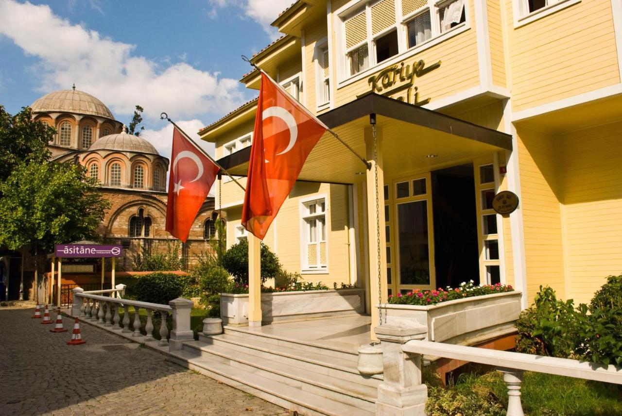 Kariye Hotel Istambul Exterior foto